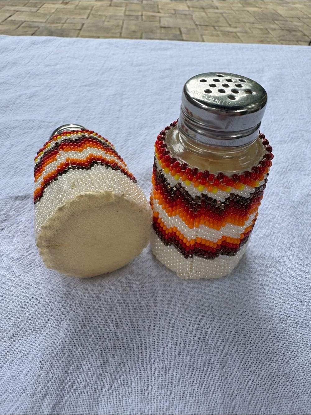 homemade hand beaded
